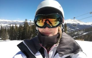 Breckenridge ski selfie
