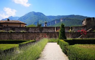 View of the Dolomites from the Castello Buonconsiglio